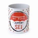 Mug de l’amour "Mi piaci come sei", tasse en céramiquea