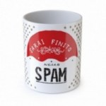 Mug "Sarai finito nello spam", tasse en céramique