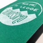 Notes tascabile "Ma va', si legge benissimo!", copertina verde smeraldo e interno in carta colore nero