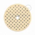 Suspension complète "Le Palle Volanti" motif pattern Stripes + pattern Dots et câble textile RN06 en jute